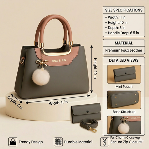 Velora 2 Pcs - Grey