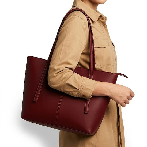Flow Tote - Red Wine