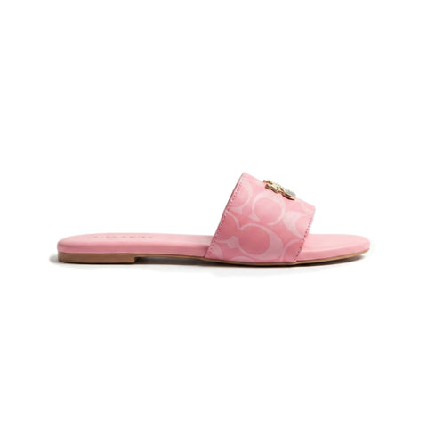 Coach Carriage Slide - Pink