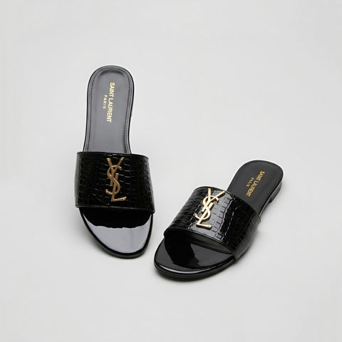 Lilly Slides - Black